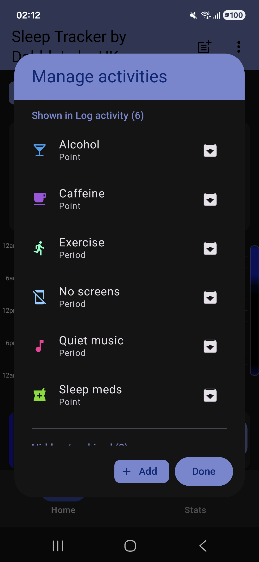 SleepTracker screenshot