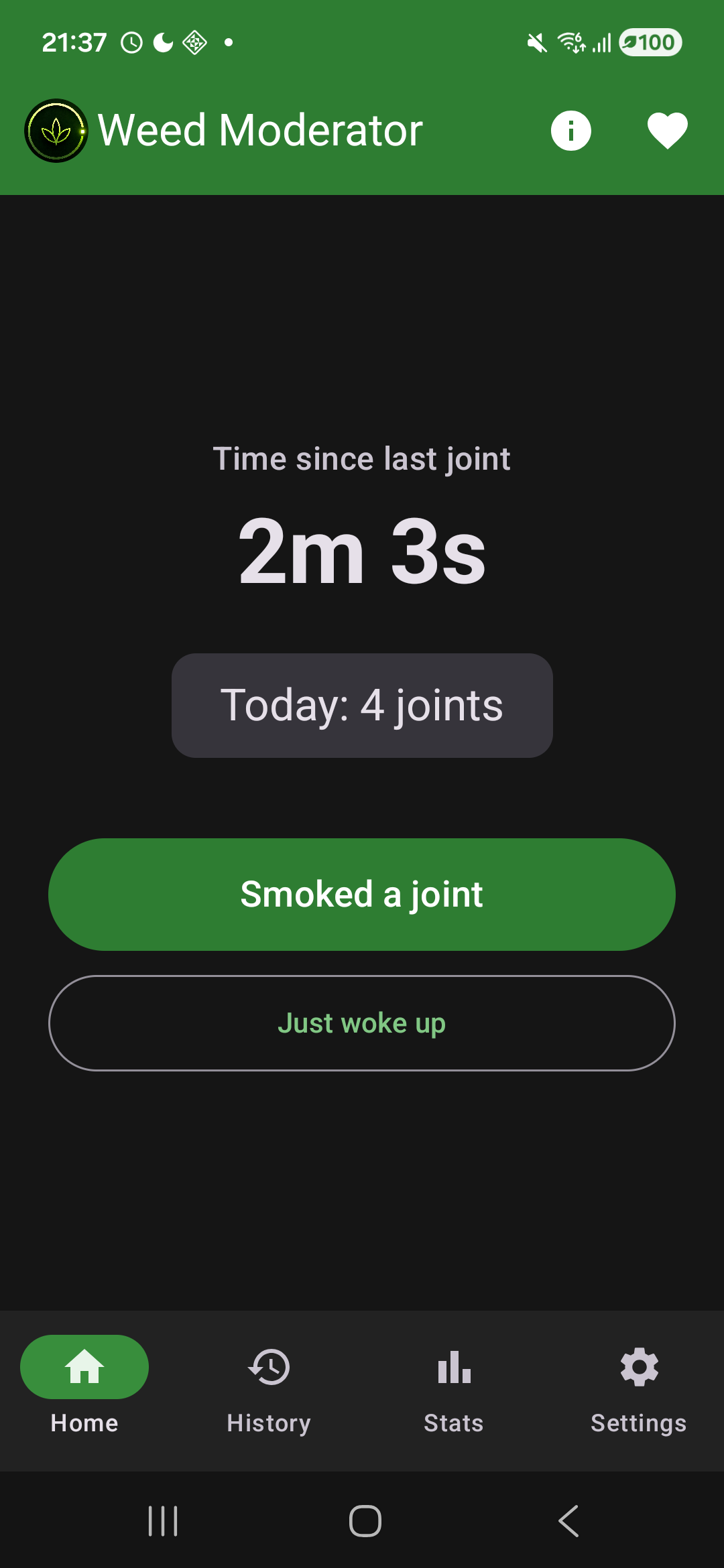 Weed Moderator screenshot